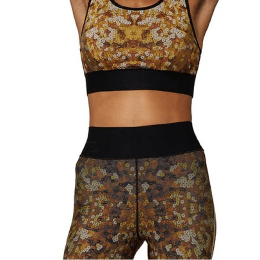 Ultracor Gold Shimmer Sports Bra - image 2