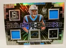 JONATHAN MINGO RC BUILDING BLOCKS RELIC #27 /75 SPECTRA PANINI FOOTBALL 2023