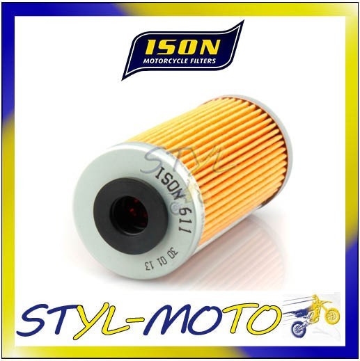 ÖLfilter Ison 611 = Hiflo HF611 Sherco 450 Sm 4,5 I F Black Panther 2008-image