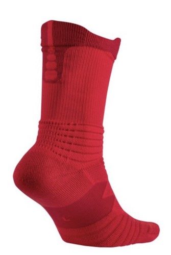 Nike Elite Versatility Crew Red Basketball Sock SX5369 657 Sz XL Support RARE - Picture 2 of 8