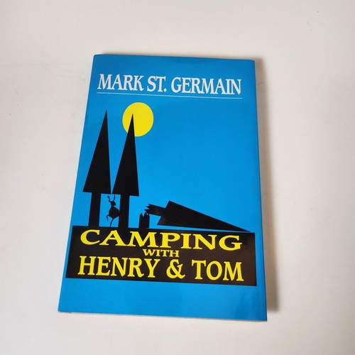 St. Germain CAMPING WITH HENRY & TOM play HB w/ playbill original NY production - Picture 2 of 8