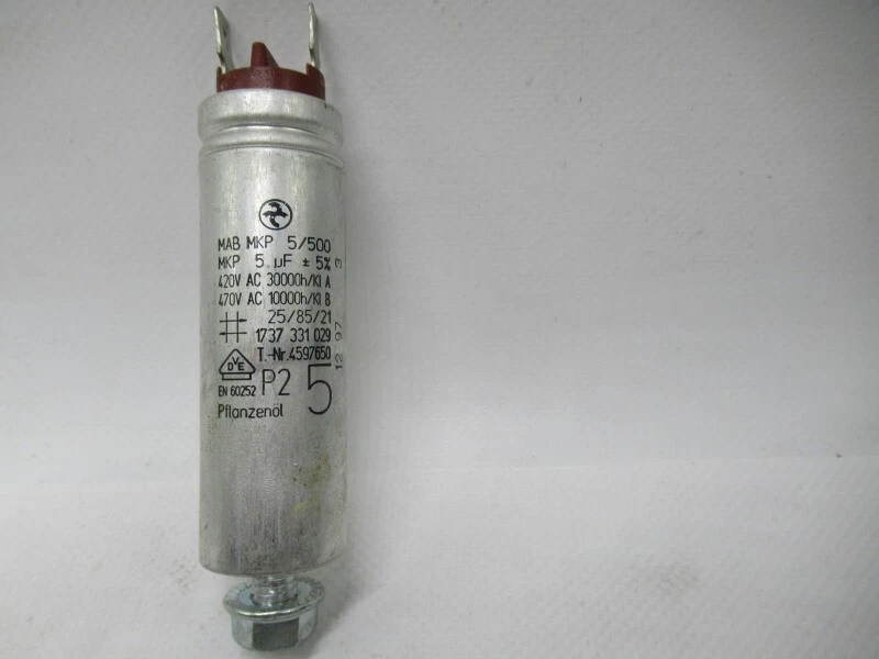 Kondensator Filter Miele 4597650, 1737331029, MAB MKP 5/500, MKP 5 
