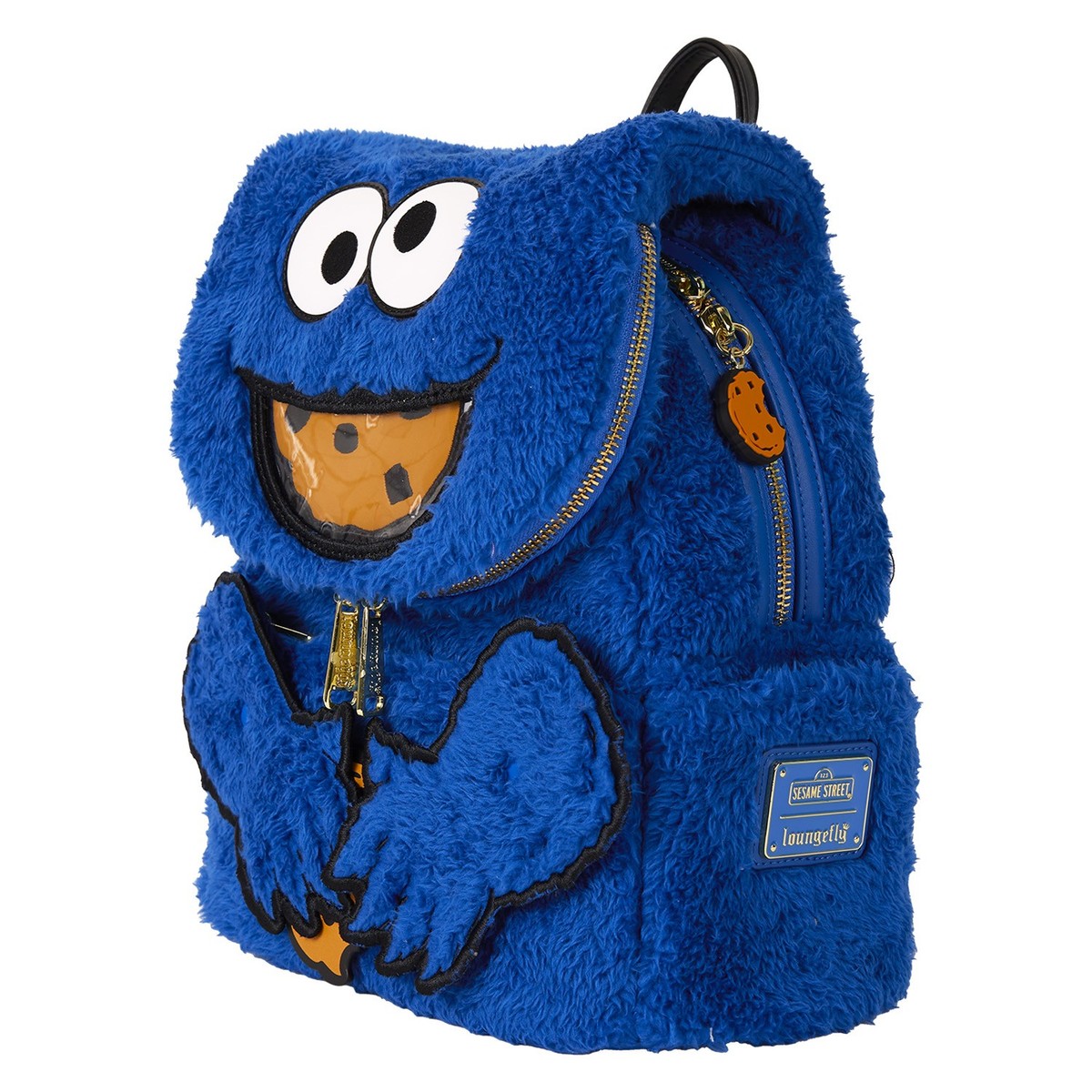 New Sealed Sesame Street Elmo Plush Cosplay Crossbody Bag Sesame Street Cookie Monster Plush Cosplay Mini Backpack  main image 4