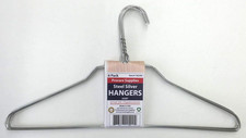 Procare 6PACK Strong Silver Color Galvanized Metal Wire Shirt Hangers 16 Inch 13