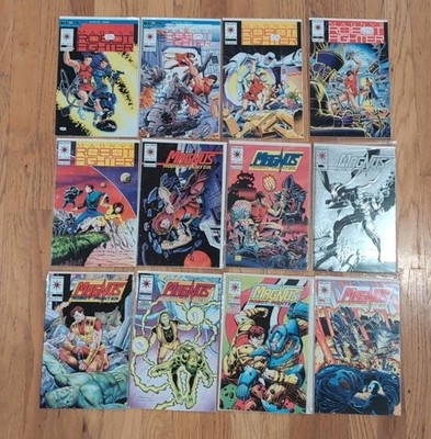 Lot Of 12 Magnus Robot Fighter 15-32 Valiant Comics 1992-1994 Bags & Boards