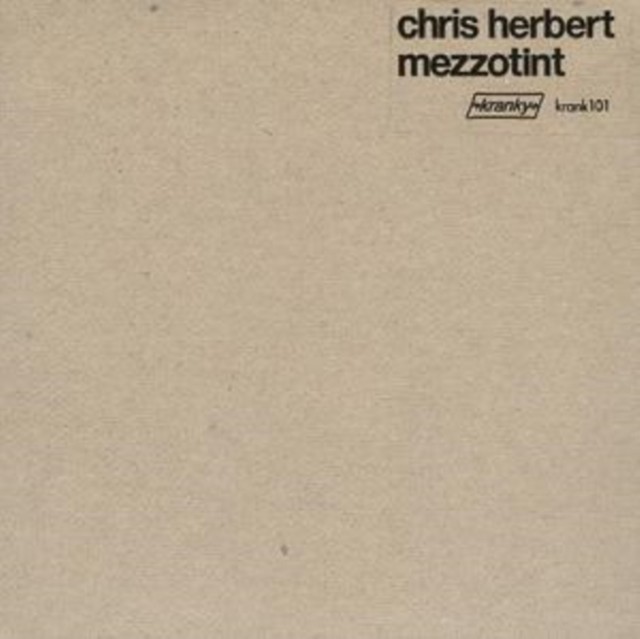 Chris Herbert Mezzotint CD KRANK101 NEW - Image 2