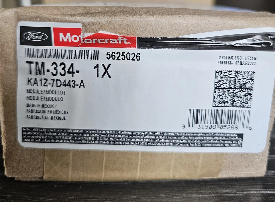 Módulo de control de caja de transferencia Motorcraft TM-334 para Lincoln Nautilus 19-23 Foto 3 de 4