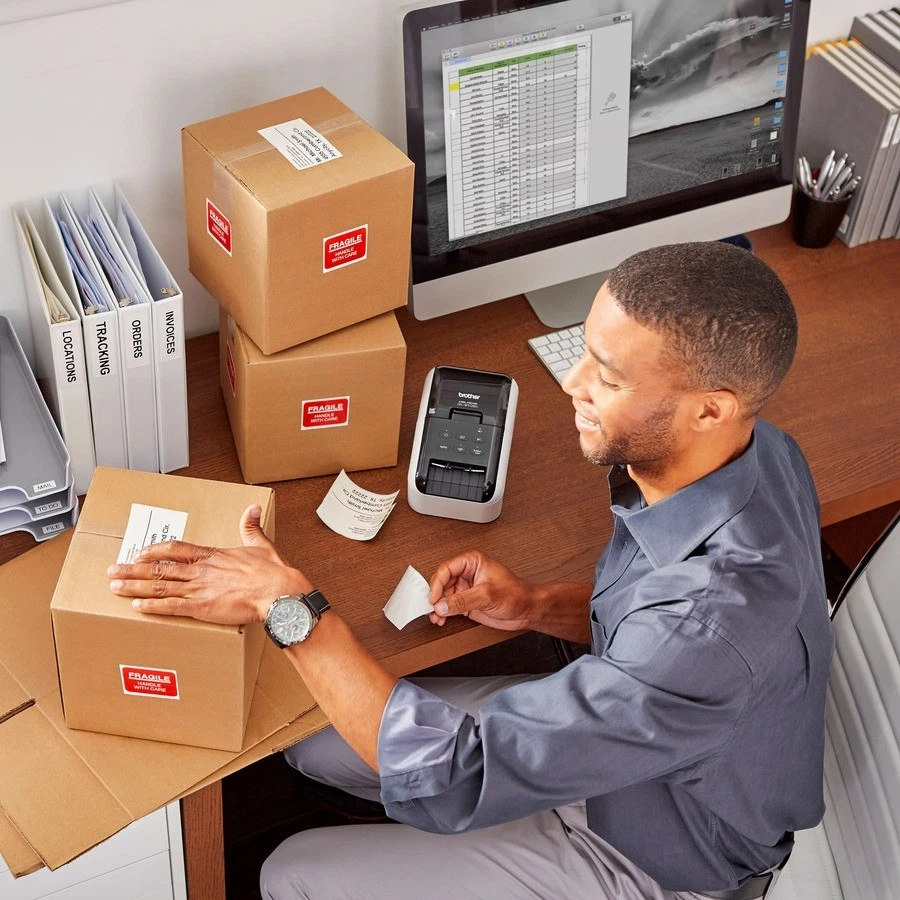 Brother QL-810WC Ultra Fast Label Printer with Wireless Networking - Image 2 of 4