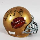 Dan Marino, Jerry Rice & Emmitt Smith Signed Helmet w/ LE 11/30 - COA TRISTAR
