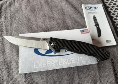 Taschenmesser ZT0452CF Zero Tolerance - Titan Carbon S35VN EDC Knife