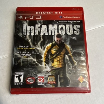 Sony inFAMOUS Greatest Hits - PS3, Manual, T, NTSC-U/C, 2009, Open World