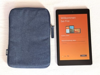 Amazon Tablet Fire HD 8, 7. Generation,  SX034QT, mit Ladekabel, kaum benutzt