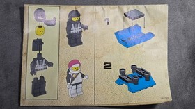 LEGO 6886 Galactic Peace Keeper - 100% COMPLETE - Space Police I w/ Manual