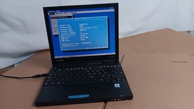 Vintage Compaq Evo N410c Retro Laptop Pentium III-M @ 1 GHz 12'' LCD Screen + AC