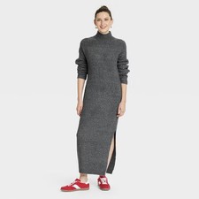 Women's Long Sleeve Midi Sweater Dress - Universal Thread