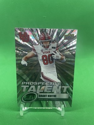 Brant Kuithe 2025 Upper Deck World of Sports Outburst Parallel RC Card #380