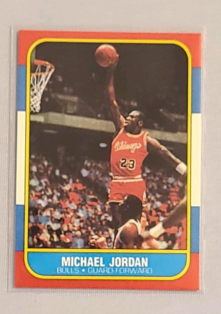 1994 Sports Stars USA 1986 Fleer Michael Jordan Rookie Card 1 Of 10000 REPRINT view 1