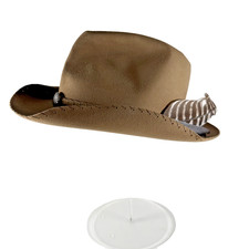 Vtg Estate Stetson 3X Beaver Quality HIBBS CALIFORNIA Sz 7 1/4 Mens Hat