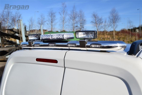 Heck DachträGer + LED 3 Funktion X5 +Flecken +Licht Zu FüR Peugeot Expert 2007--image