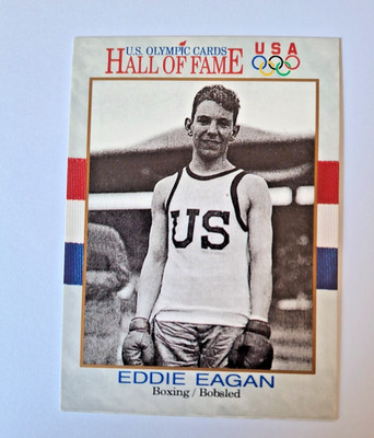 Impel US Olympic Hall Of Fame - Eddie Eagan #17 - Trading Card - Olympia