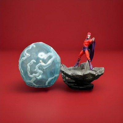 Heroclix Marvel 10th Anniversary set Magneto #019 Rare fw/card! Never Played