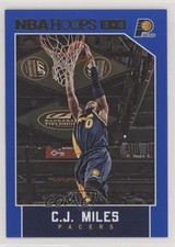 2015-16 Panini NBA Hoops Blue 29/399 CJ Miles #177 z7h