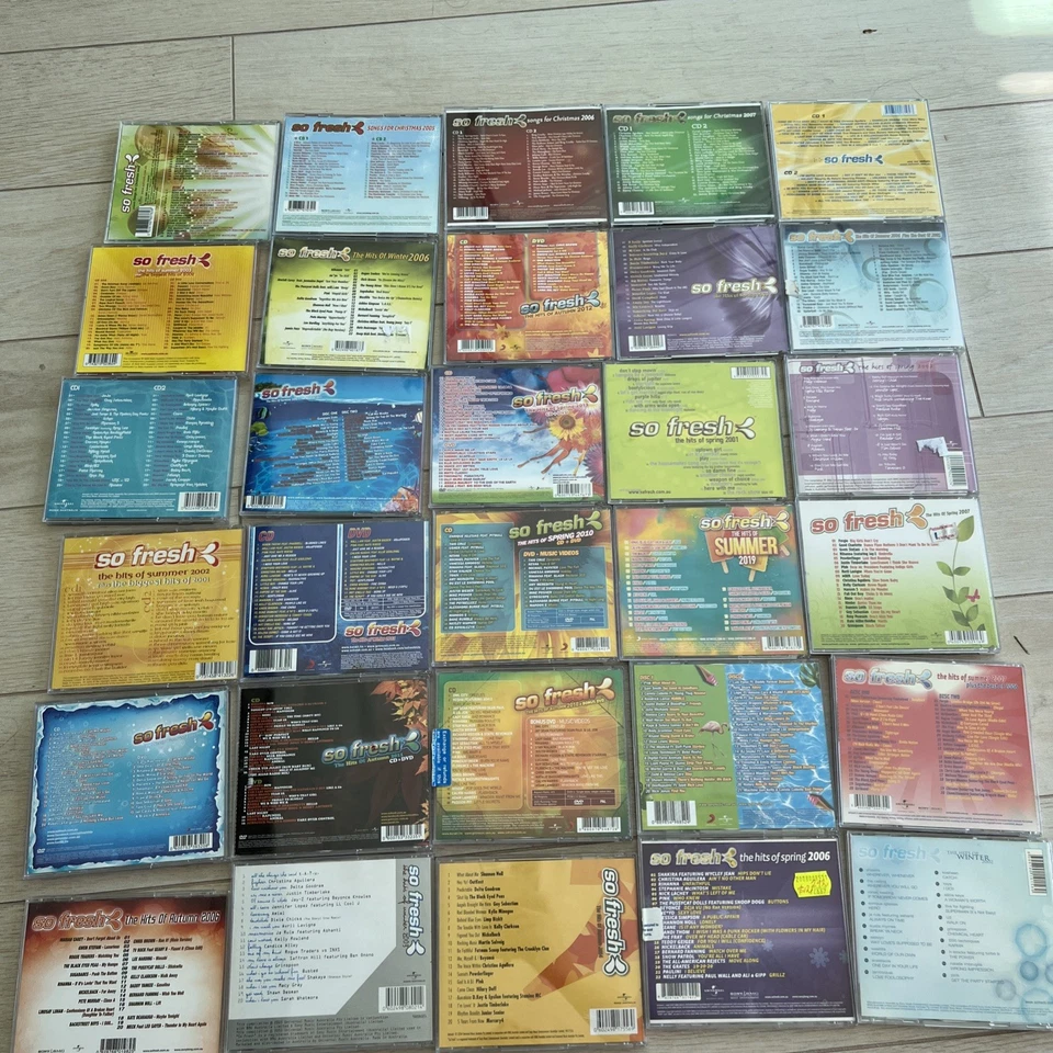 So Fresh CDs Bulk Lot x30 Country Pop Rock Dance R&B 00s Music Compilation Mixed - Image 3 of 4
