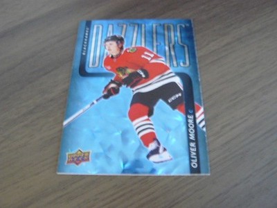 2025/26 upper deck  dazzlers blue # dz-86 oliver moore