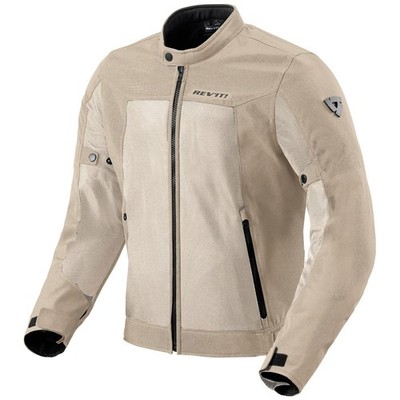 Rev'It! Men's Eclipse 2 Motorcycle Jacket Sand XX-Large with CE Padding
