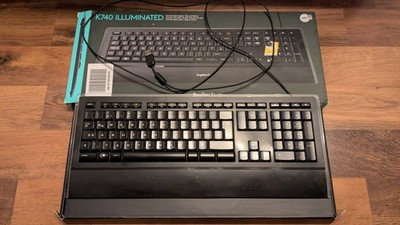 Logitech K740 Illuminated Keyboard not fully working