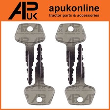 4x Ignition Keys for Daewoo Doosan Terex Bobcat Dumper Digger Excavator F900