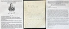 CIVIL WAR WIA USS METACOMET ADMIRAL JOUETT CONFEDERATE NAVY PRIZE MONEY LETTER