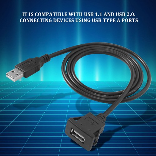 Cavo pannello prolunga presa USB maschio a femmina incasso cruscotto auto 5085 - Foto 2 di 8