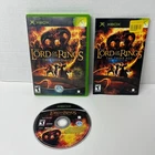 Lord of the Rings: The Third Age Xbox Video Game RPG Complete With Manual