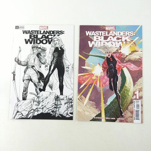 Wastelanders: Black Widow #1 + McNiven Sketch Variant NM (2022 Marvel Comics)