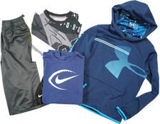 Youth Boys Lot 4 ADIDAS  NIKE Hoodie, Shorts  Shirts Kids Sz XL