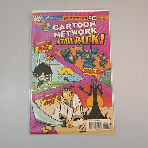 CARTOON NETWORK ACTION PACK! #1 (2006) SAMURAI JACK! Powerpuff Girls - Bild 1 von 15