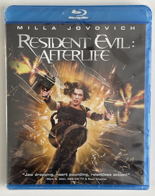Resident Evil: Afterlife (Blu-Ray, 2010) BRAND NEW & FACTORY SEALED