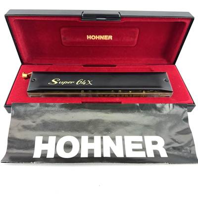 Hohner Super 64X 7584 Chromatic Harmonica w Case Key of C made in