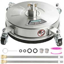 14 Stainless Steel Pressure Washer Surface Cleaner 4 Wheels Driveway 4000psi 14 Stainless Steel Pressure Washer Surface Cleaner 4 Wheels Driveway 4000psi