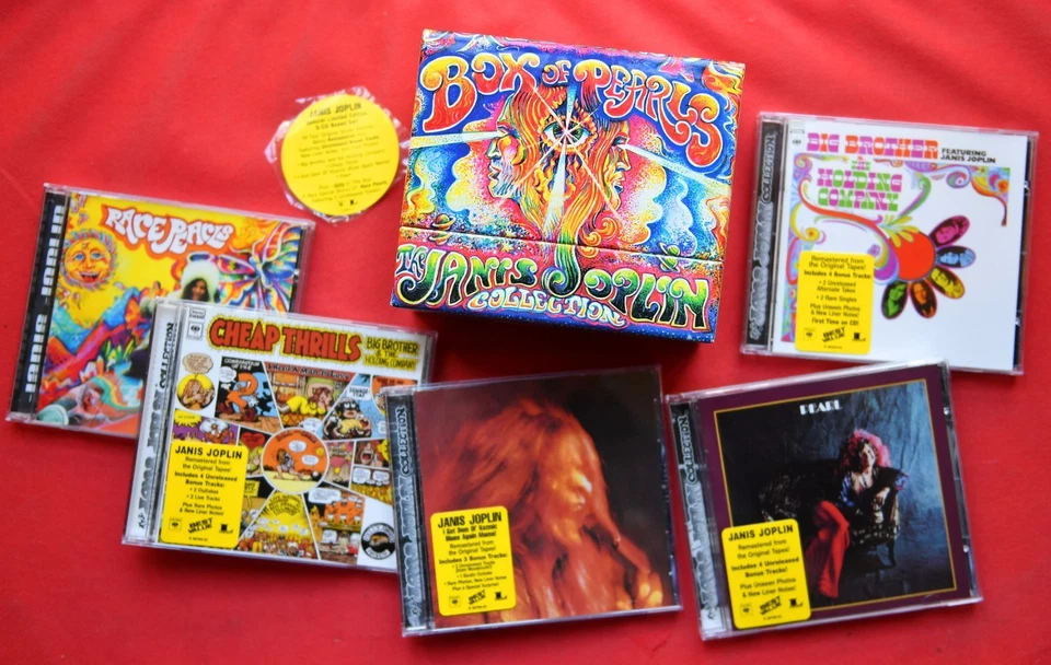 Janis Joplin – Box Of Pearls (The Janis Joplin Collection) BOX SET DELUXE - 5 CD - Bild 2 von 4