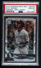 2018 Bowman Chrome Prospects Mega Box Mojo Refractor Eloy Jimenez #BCP50 02v3