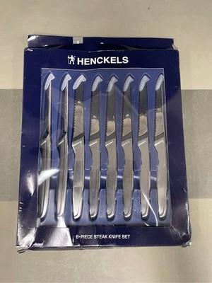 Zwilling J.A Henckels 4.5 in. L Stainless Steel Steak Knife Set 8 pc 1
