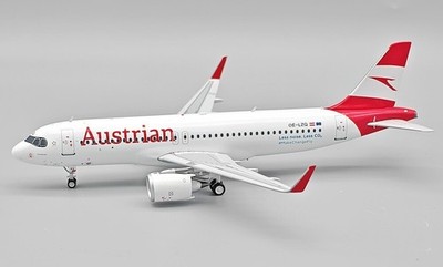 A320-271N AUSTRIAN AIRLINES REG: OE-LZQ with stand - JFOX JF-A320-065 1/200