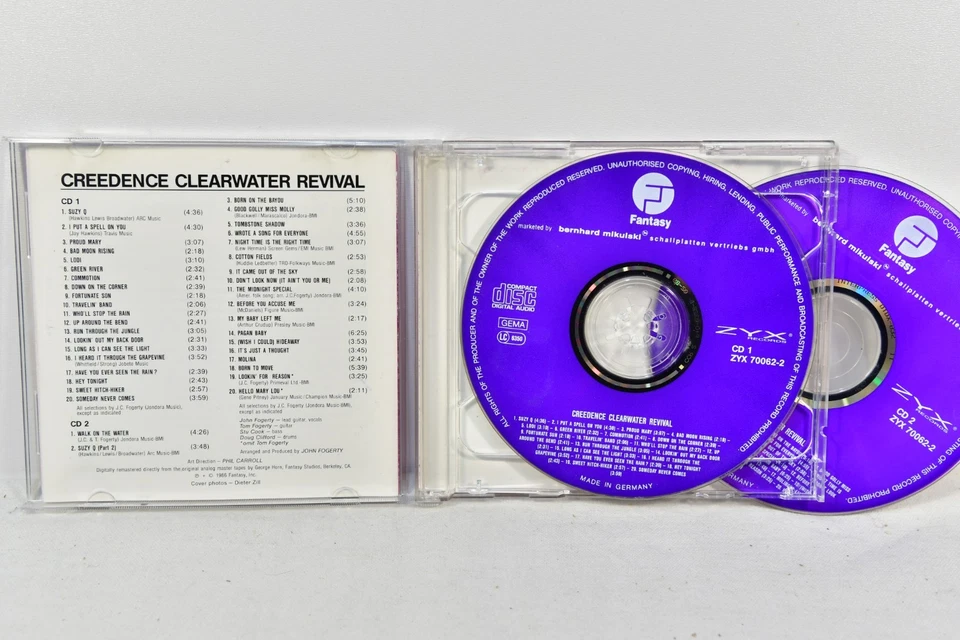 THE VERY BEST OF CREEDENCE CLEARWATER REVIVAL - THE GREATEST HITS - 2CD - Bild 2 von 3