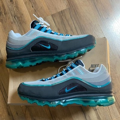 2010 Nike Plus Air Max 24-7 Neutral Grey Glass Blue