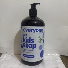 Everyone 3-in-1 Kids Soap Dreamy Lavender 32 fl oz Body Wash Bubble Bath Shampoo