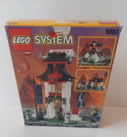 LEGO #6083 NINJA Samurai Stronghold 100% Complete WITH ORIGINAL Box + Manual