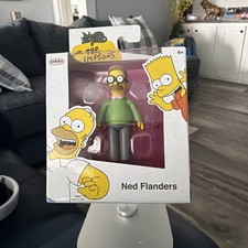 The Simpsons 2.5 inch Articulated Ned Flanders Inches, Multicolor 
