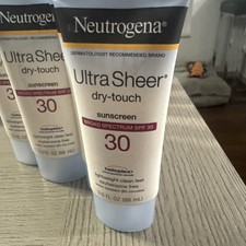 Neutrogena Ultra Sheer Dry-Touch Sunscreen SPF 30 Lotion Exp. 11/26 E12C